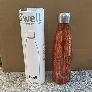 New S’well waterbottle 17oz wood print